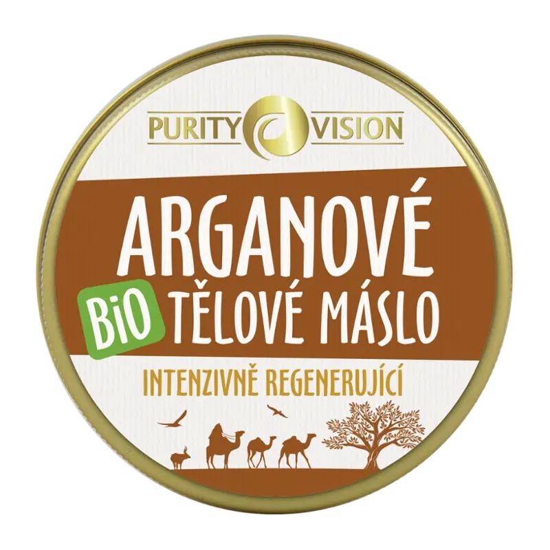 Purity Vision Bio Arganové tělové máslo, 150 ml