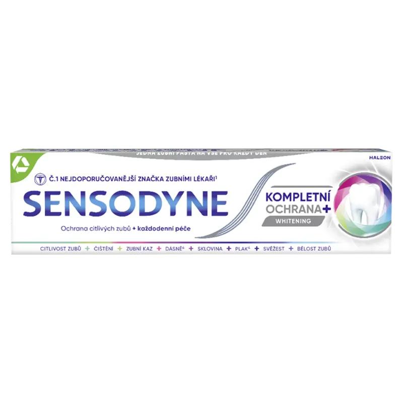 Sensodyne Zubní pasta Kompletní Ochrana+ Whitening, 75 ml