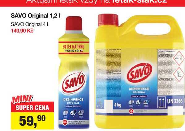 SAVO Original 1,2l