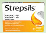 STREPSILS Med a Citron 24 pastilek