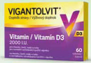 VIGANTOLVIT D3 2000 I.U. 60 tobolek