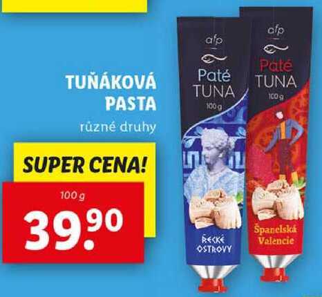 TUŇÁKOVÁ PASTA, 100 g