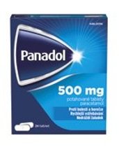 Panadol 500 mg potahované tablety 24 tablet