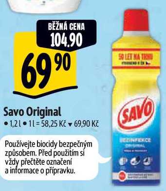 Savo Original, 1,2 l