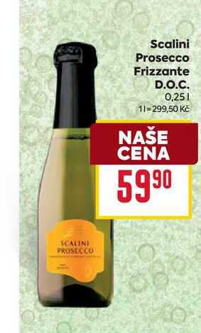 Scalini Prosecco Frizzante D.O.C. 0,25l