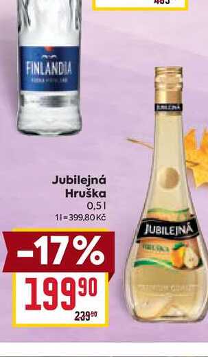 Jubilejná Hruška 0,5l