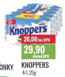 KNOPPERS 4+1, 25g 