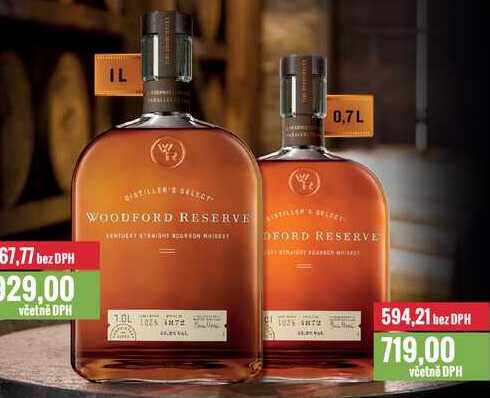 WOODFORD RESERVE 0,7l, 1l