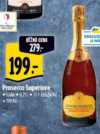 Prosecco Superiore, 0,75 l