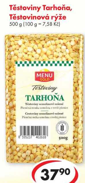 Těstoviny Tarhoňa, Těstovinová rýže, 500 g