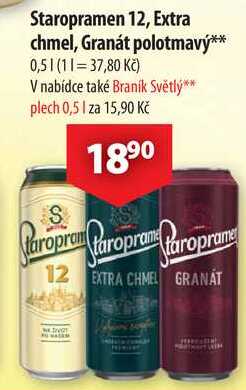 Staropramen 12, 0,5 l