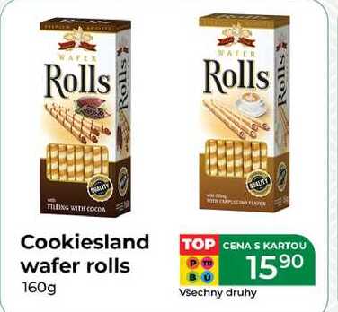 Cookiesland wafer rolls