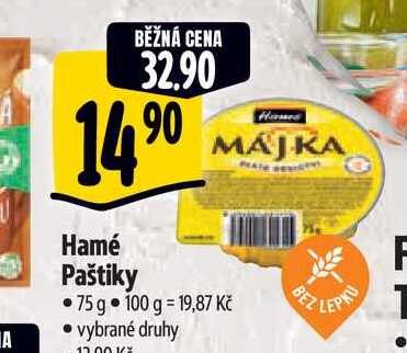   Hamé Paštiky 75 g