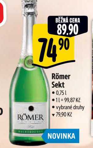  Römer Sekt 0,75 l