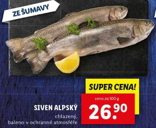 SIVEN ALPSKÝ, cena za 100 g 