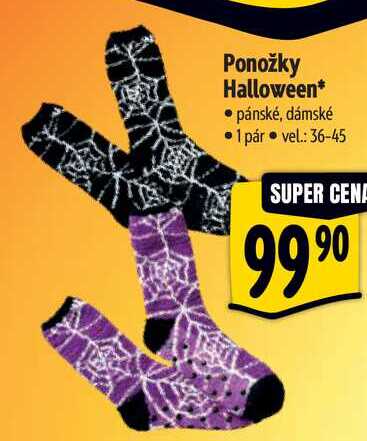 Ponožky Halloween