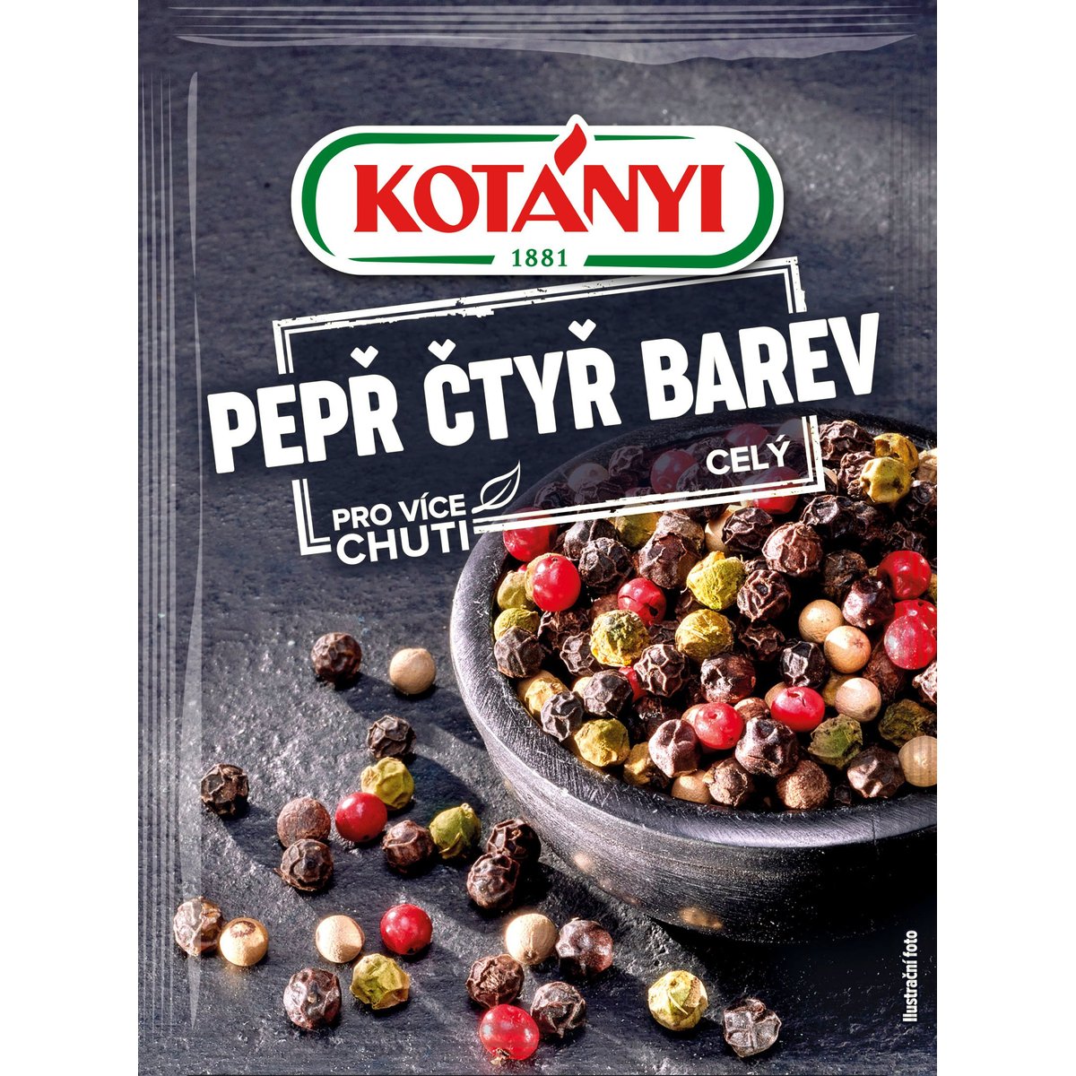 Kotányi Pepř čtyřbarevný celý