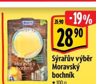  Sýrařův výběr Moravský bochník 100 g 