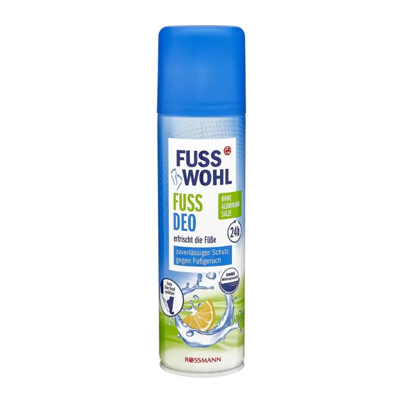 Fusswohl Osvěžující deo sprej na nohy, 200 ml