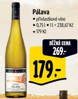 Pálava, 0,75 l