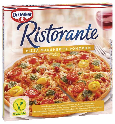 Dr. Oetker Ristorante margherita pomodori vegan, 340 g