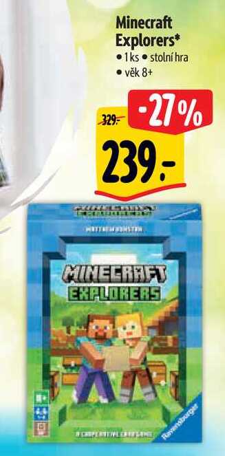 Minecraft Explorers, 1 ks