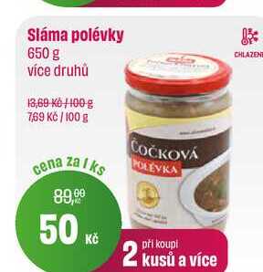 Sláma polévky 650 g více druhů 