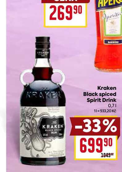 Kraken Black spiced Spirit Drink 0,7l