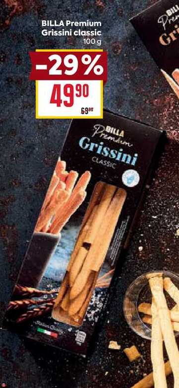 Gr BILL BILLA Premium Grissini classic 100 g