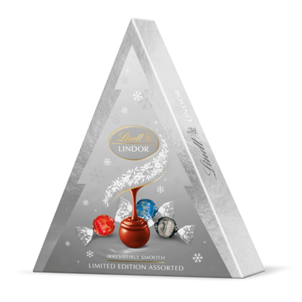 Lindt Lindor Xmas tree Assorted Silver