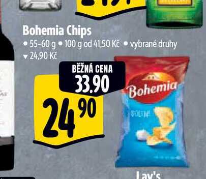 Bohemia Chips 55-60 g 