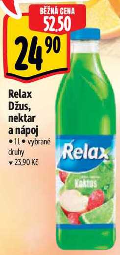 Relax Džus, nektar a nápoj, 1 l