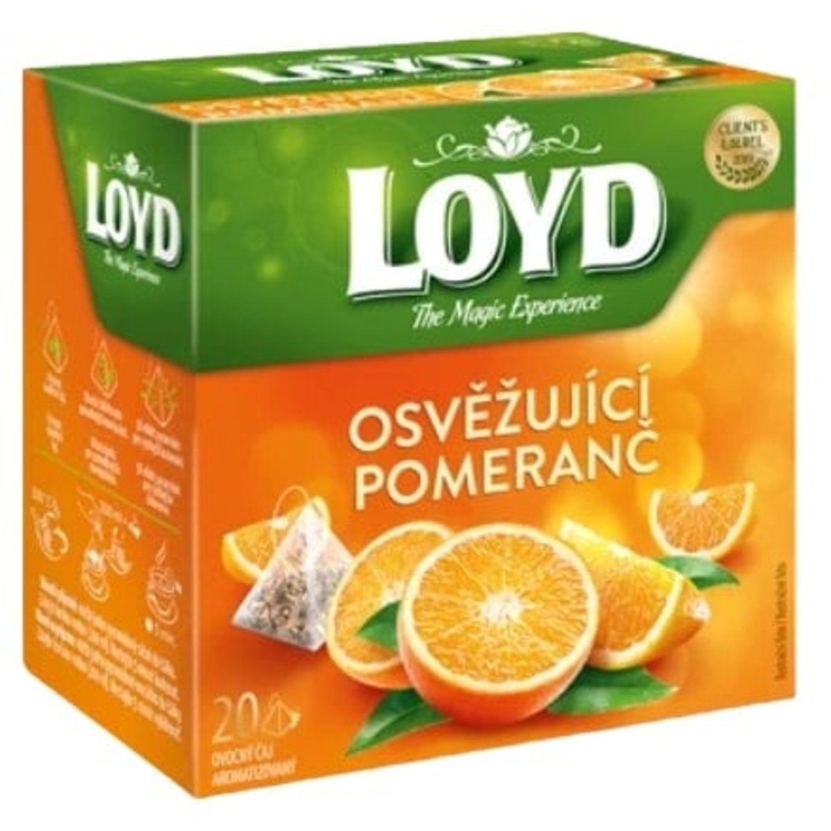 Loyd pyramida Osvěžující pomeranč