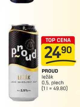 PROUD ležák 0,5, plech