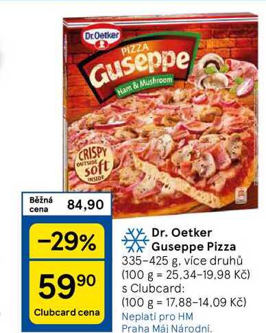 Dr. Oetker Guseppe Pizza, 335-425 g