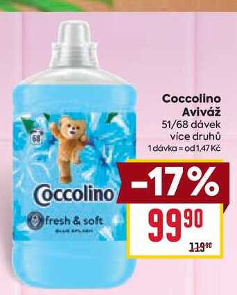 Coccolino Aviváž 51/68 dávek 