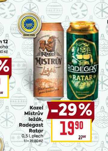 Radegast Ratar 0,51, plech 