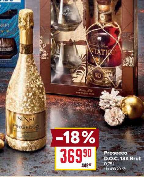 Prosecco D.O.C. 18K Brut 0,75l