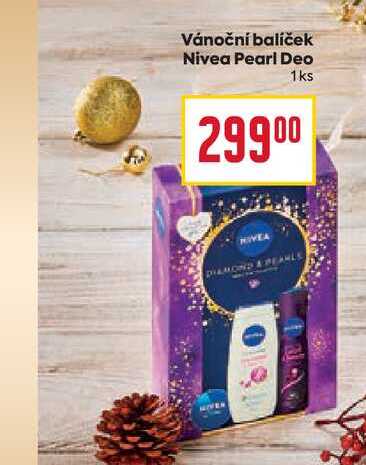 Vánoční balíček Nivea Pearl Deo 1ks 