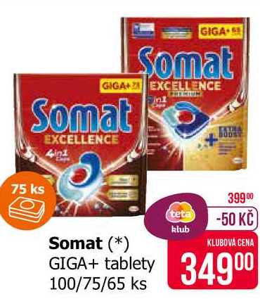 Somat tablety 34900 100/75/65 ks 