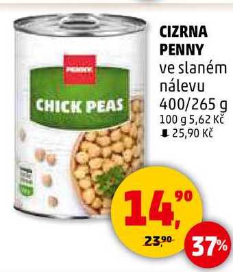 CIZRNA PENNY ve slaném nálevu, 400/265 g