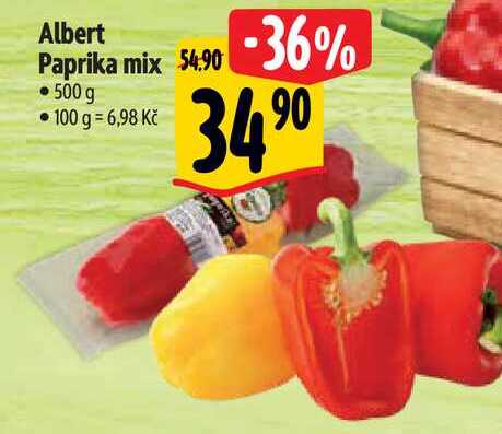 Albert Paprika mix  500 g  