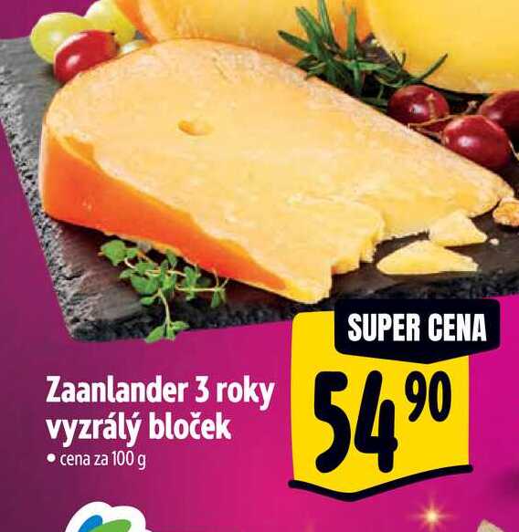 Zaanlander 3 roky vyzrálý bloček 100 g