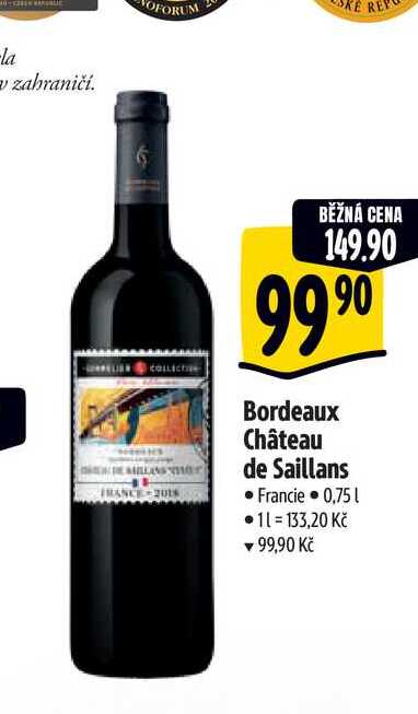   Bordeaux Château de Saillans 0,75 l