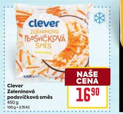 Clever Zeleninová podsvíčková směs 450 g 