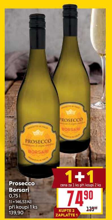 Prosecco Borsari 0,75l