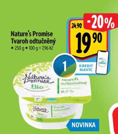 Nature's Promise Tvaroh odtučněný • 250 g 