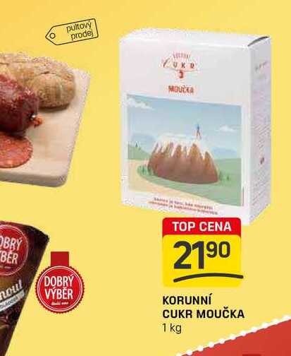 KORUNNÍ CUKR MOUČKA 1 kg 