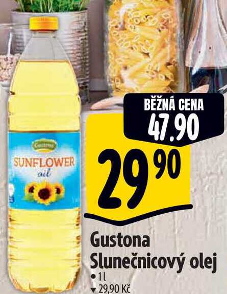 Gustona Slunečnicový olej, 1 l