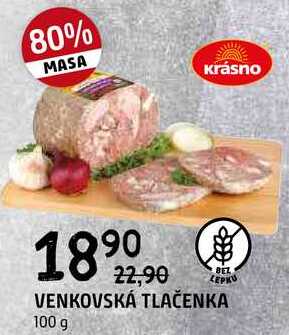 Venkovská tlačenka 100g